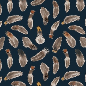 Small Feather_Navy