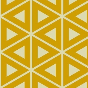 Triangles Yellow Ochre