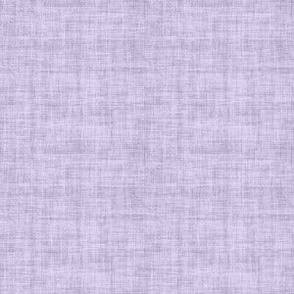 Lilac Wisteria Linen Texture - Small - Purple Pastel Baby Textured