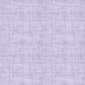 Lilac Wisteria Linen Texture - Medium - Purple Pastel Baby Textured