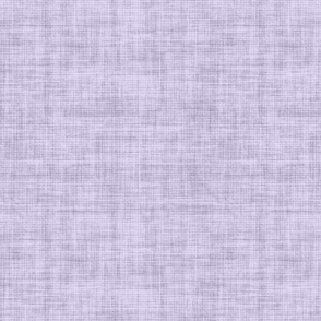 Lilac Wisteria Linen Texture - Large - Purple Pastel Baby Textured