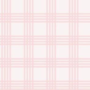 Sugar pink checkered pattern