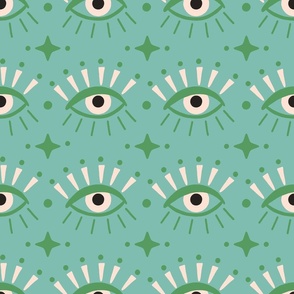 Evil Eye Twinkle - Green LG