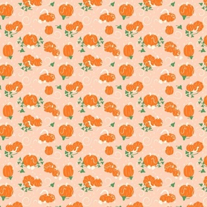 Magical Pumpkin Patch - Peach and Orange SM