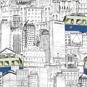 Boston T Ride - Blue Line