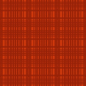 (M) Rustic Woven Texture Duotone Orange
