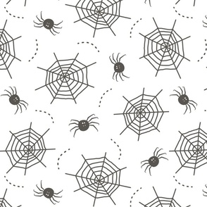 Spiders And Webs, White