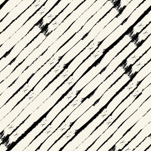 Black Brush Stripes Colorway