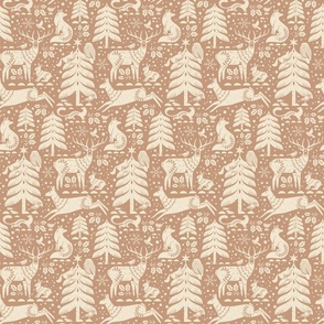 Frosty Forest - Caramel Taupe - s