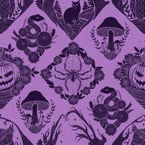  Haunted Cottagecore in Purple
