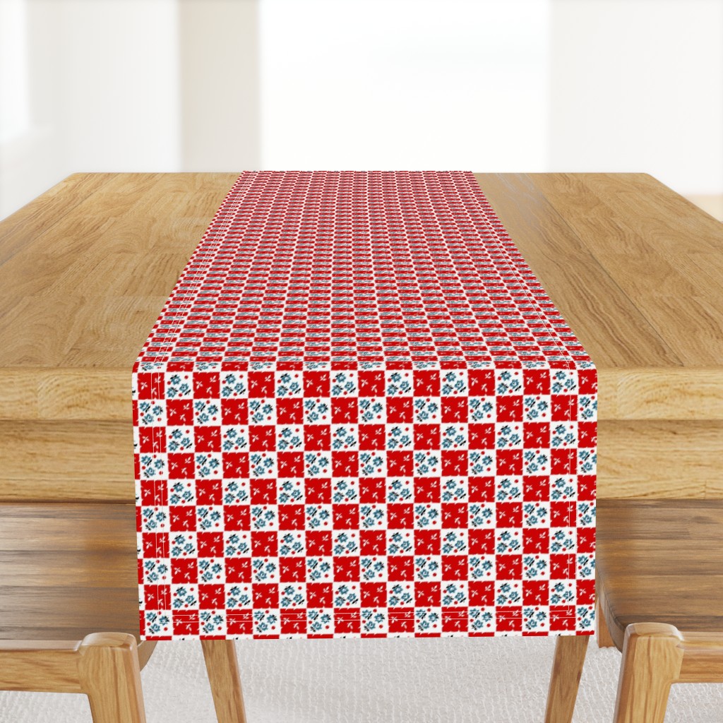 Red Checkered Past