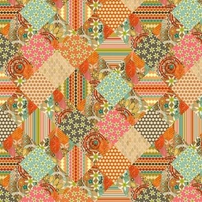 JOY patchwork small