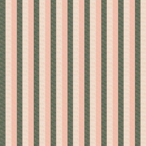 Cottagecore Coordinate Stripes with Texture 