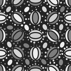 Retro pattern sixties abstract 
