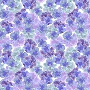 Purple Pansies 75 smaller