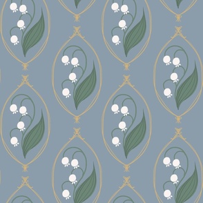 Lilly of the valley-Large (Plain background)