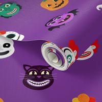 Halloween Headshots - Purple (large scale)