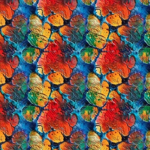 Vibrant Neural Network Abstract Art