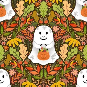 Trick or treat ghosts normal scale