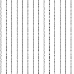 small - Grandmillenial minimalistic wavy vertical lines - black on white