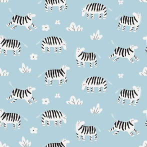 happy zebras