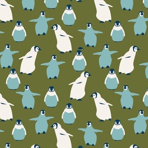 515-Penguins-Green-Large