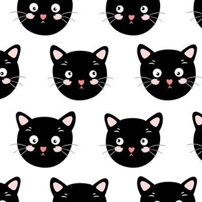 Kitty cat faces