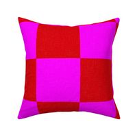 Checks Duo M+M RGB Magenta Chili Jumbo by Friztin