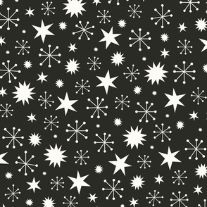 Starry Night - Soft Black