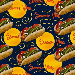 Hot Dog Summer Vibes