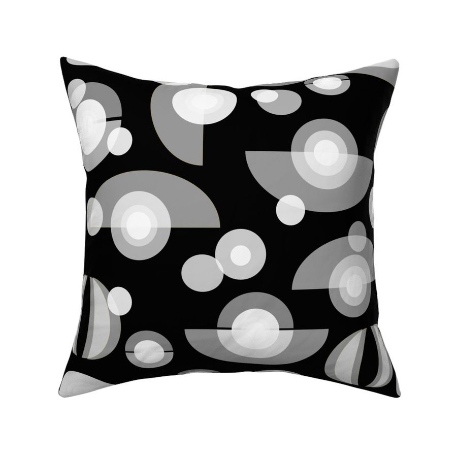 funky retro fun 6 white black