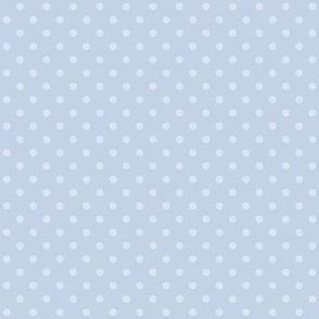 Minnie Dots: Chambray Blue Tiny Dots 