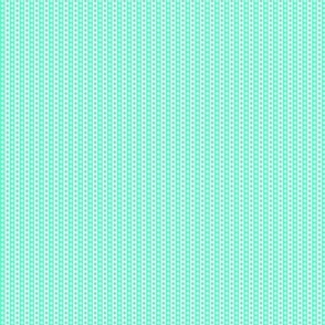 SFGD4 - XXS Opposites Attract Polka Dotted Checks in White and Seafoam Green -   .25 x .125  inches