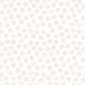texture polka dots white on white small scale