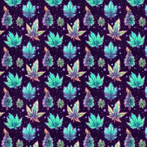 pattern of space Marijuana. Legalize cannabis. smoking weed trip 2 (small)