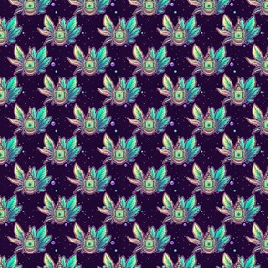 pattern of space Marijuana. Legalize cannabis. smoking weed trip 3