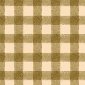 Small Rustic Gingham | Green & Cream | Country Cottagecore Goose