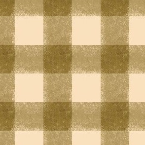 Large Buffalo Check | Green & Cream | Country Cottagecore Goose