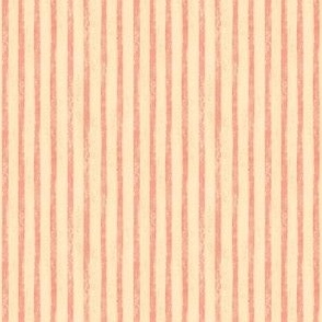 Goose Rustic Pinstripe Stripe Pink Cream