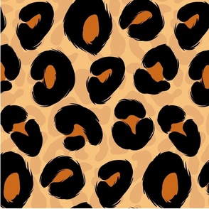 Tan Leopard Print