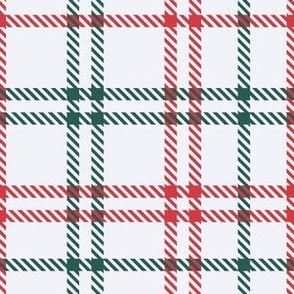 medium tartan plaid / Christmas candy cane