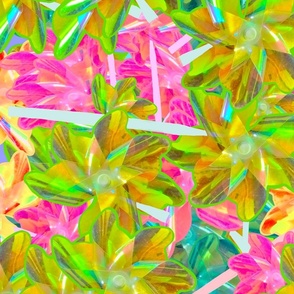 Beautiful Colorful Pinwheel Photography / Colorful Pinwheels Photography