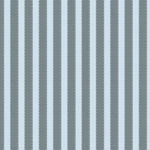 Simple Ticking Stripe Blue Grey
