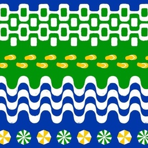 Beach Life - Brazilian Flag
