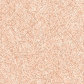 Abstract Scribble Texture Pumpkin Orange