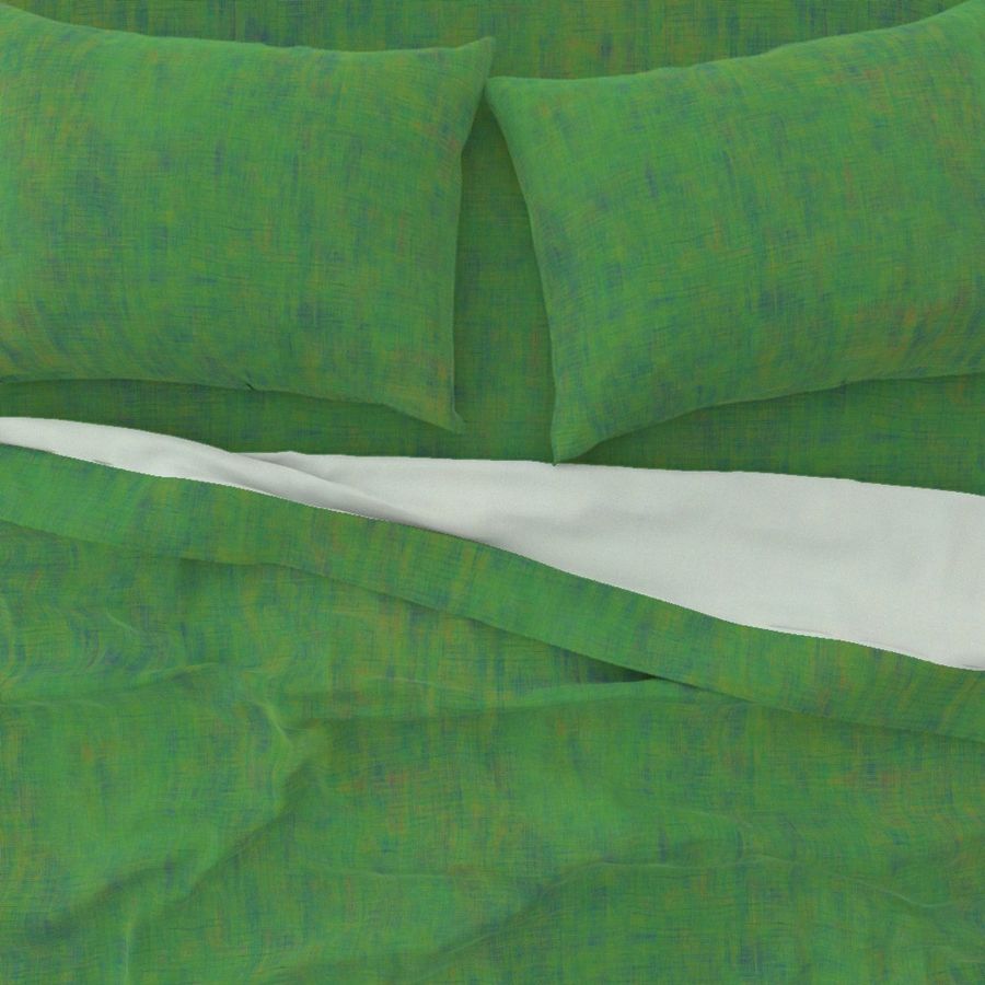 Green mottled linen texture