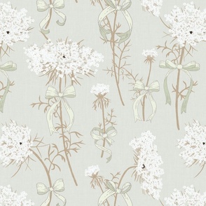 Queen Anne's Lace Soft Olive