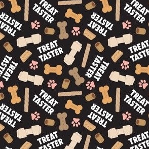 (small scale) Treat Taster - Dog bones and treats - black - LAD24