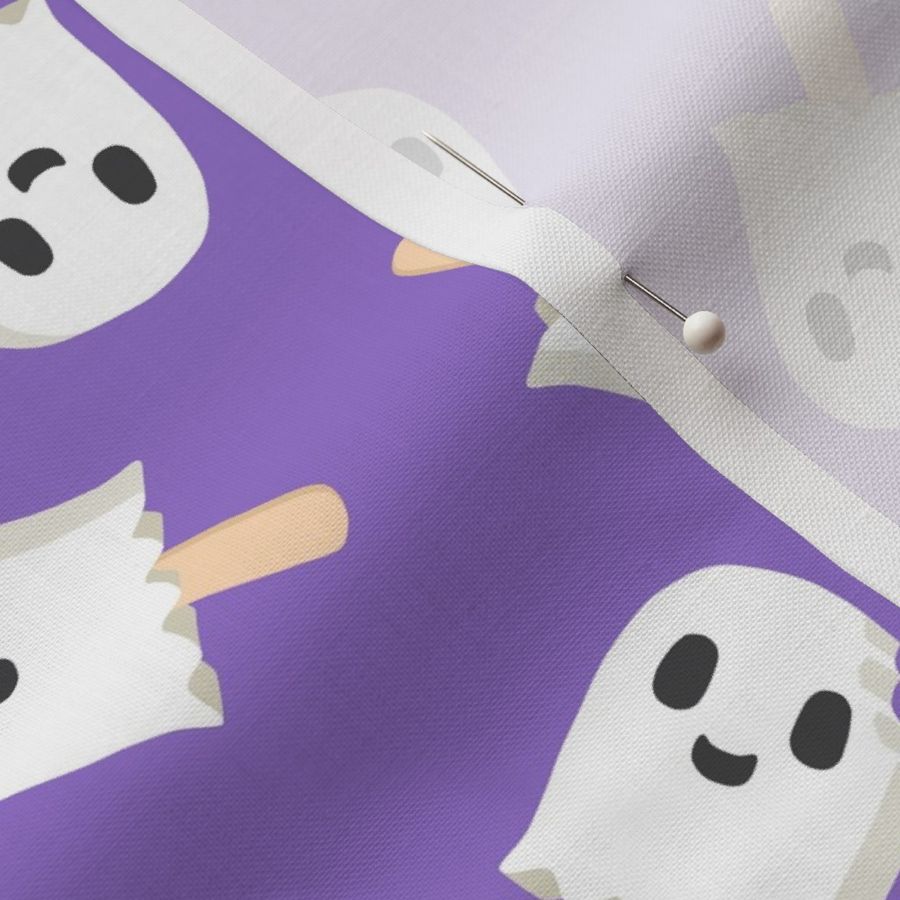 Ghost Popsicles - Cute Halloween - purple - LAD24