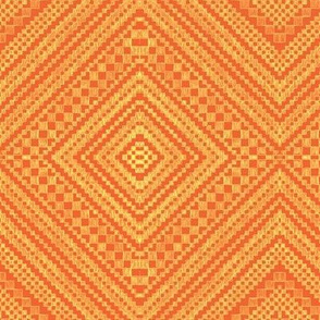 picnic blanket - orange/yellow